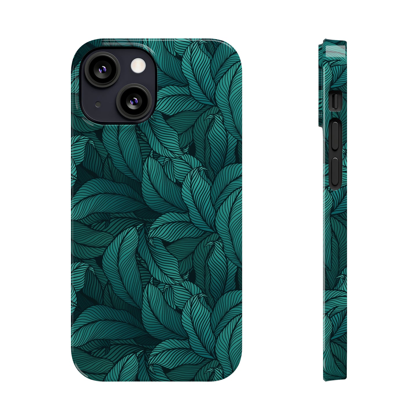 Tropical Leaves Snap Case