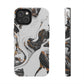 Misty Marble Tough iPhone Case