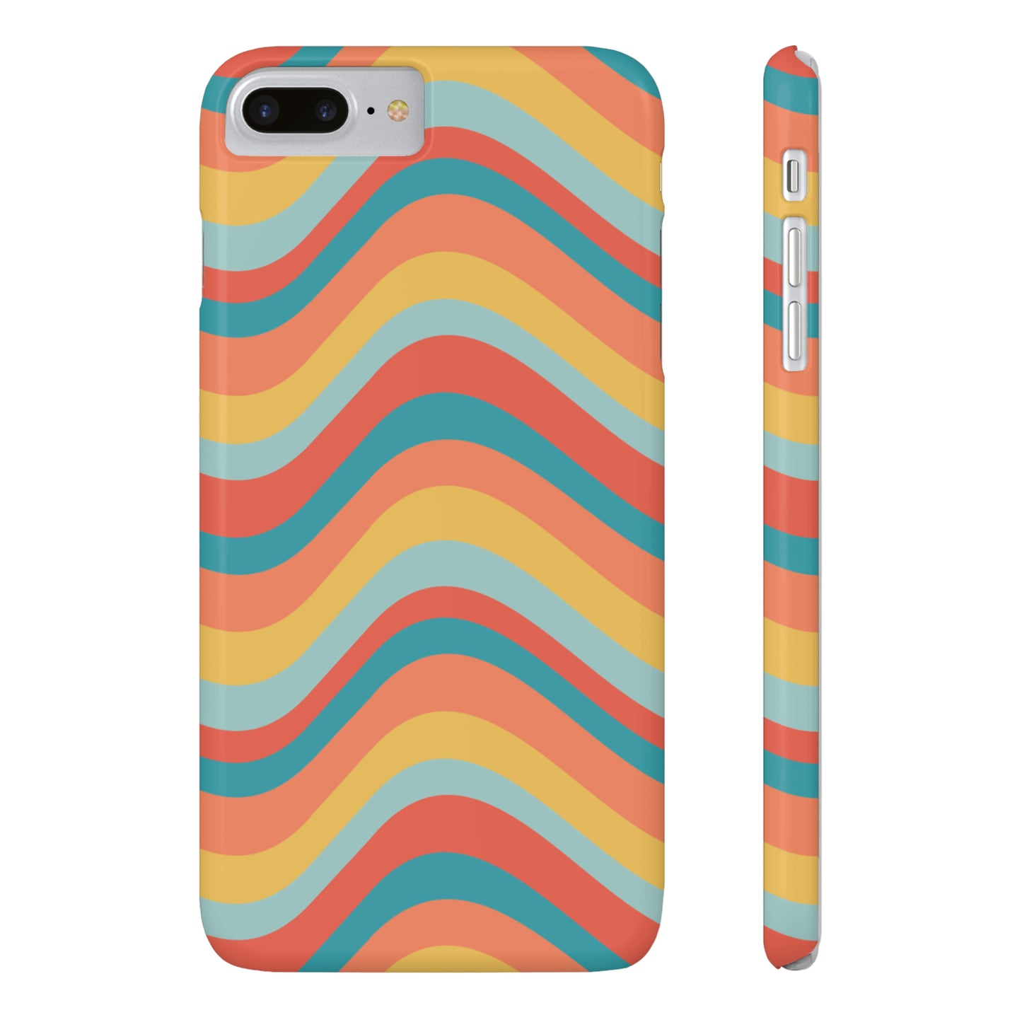 Wavy Pattern Snap Case