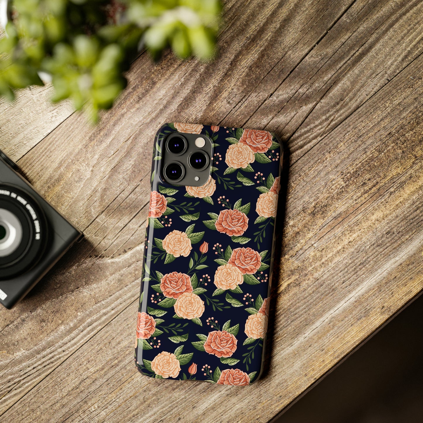 Vintage Rose Snap Case