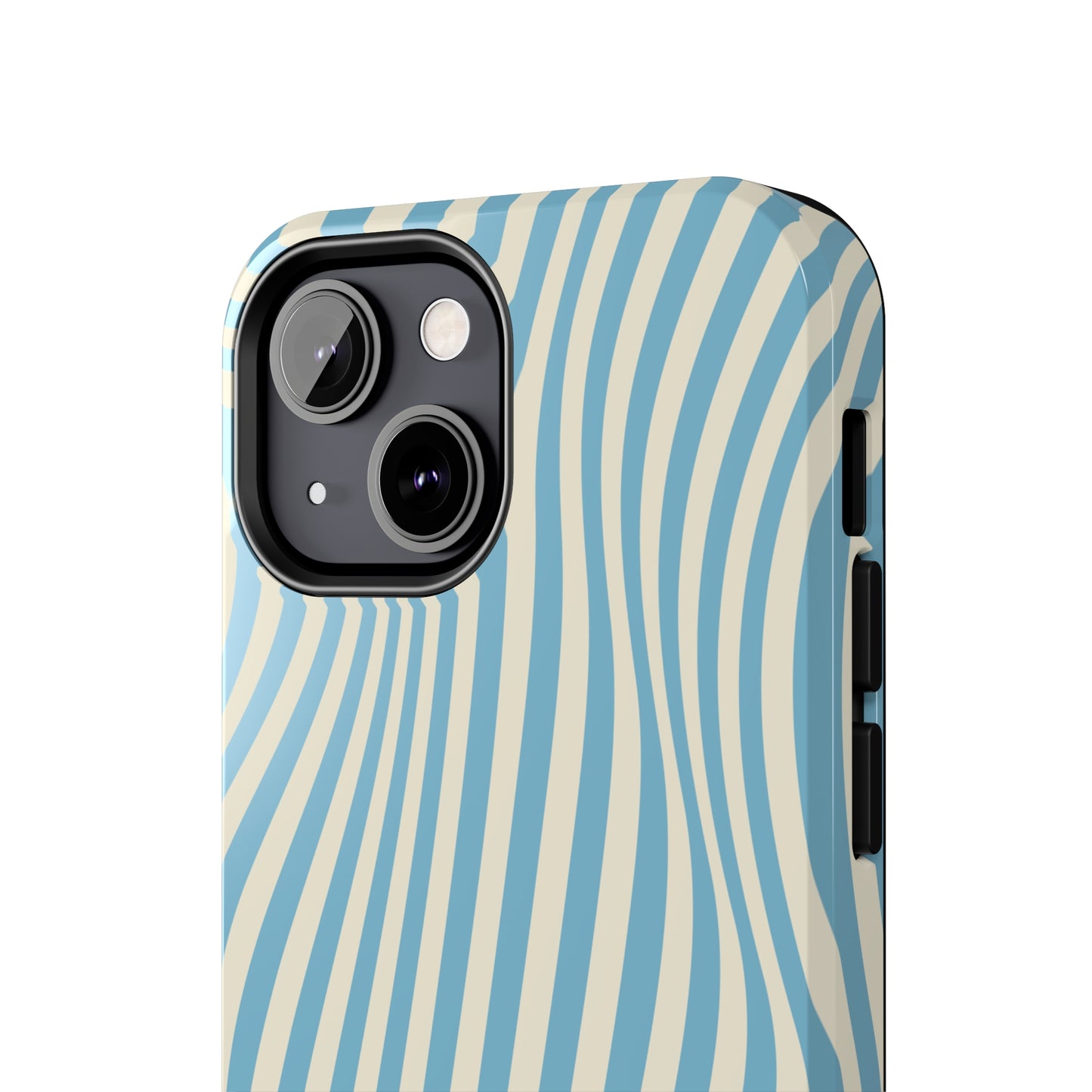 Aqua Swirl Tough iPhone Case