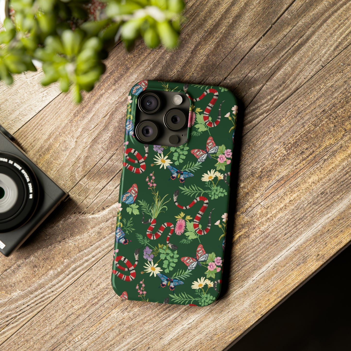 Tropical Chaos Pattern Snap Case