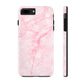 Pink Marble Tough iPhone Case