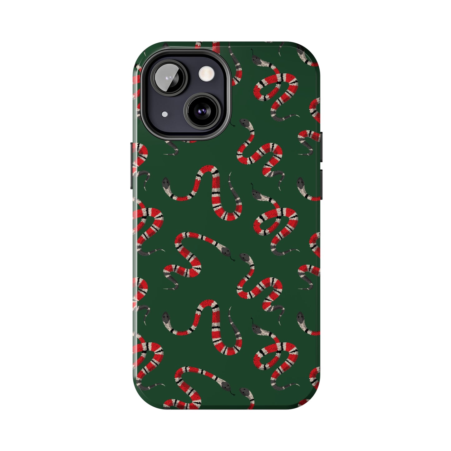 Snake Pattern Tough iPhone Case