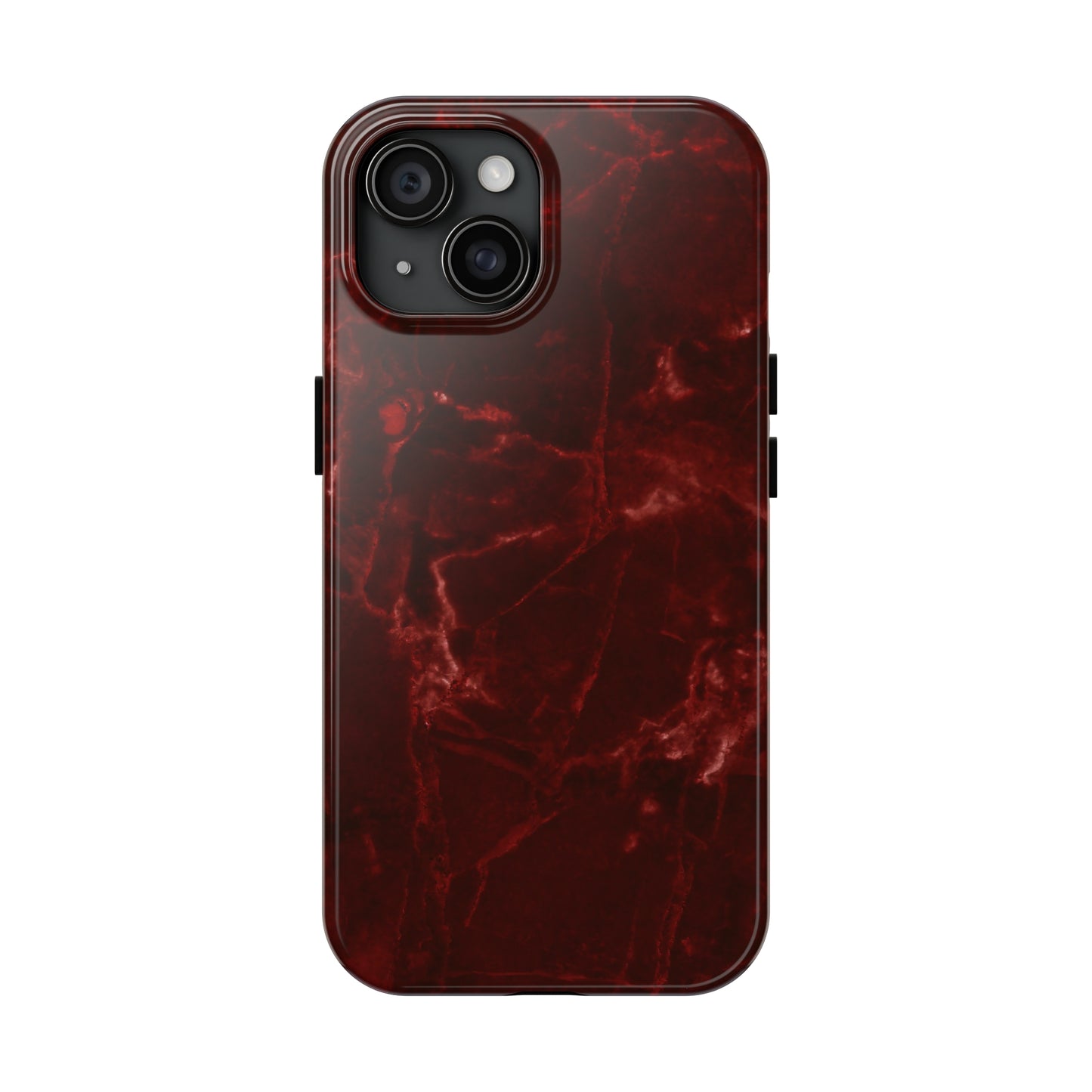 Red stone pattern Tough Case