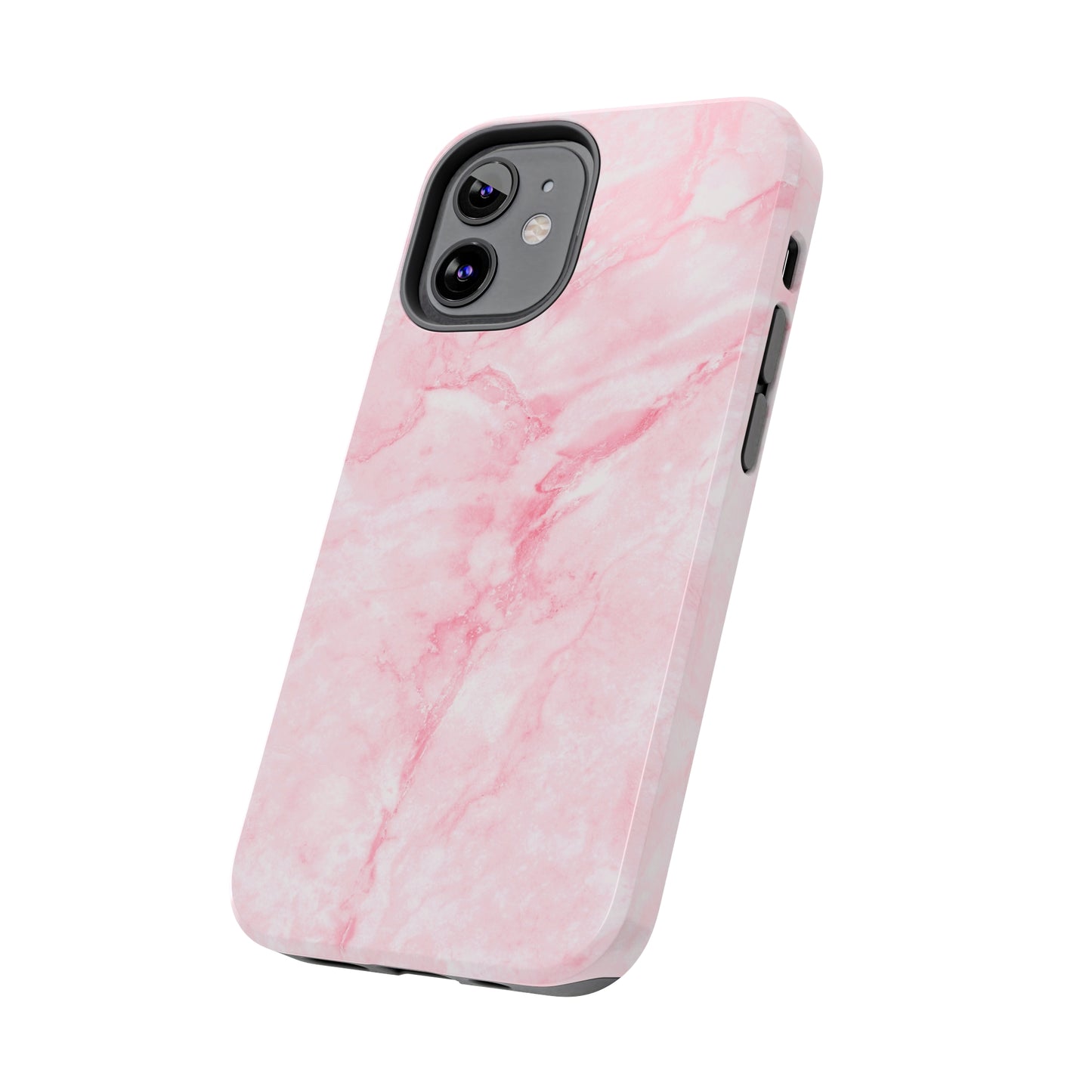 Pink Marble Tough iPhone Case