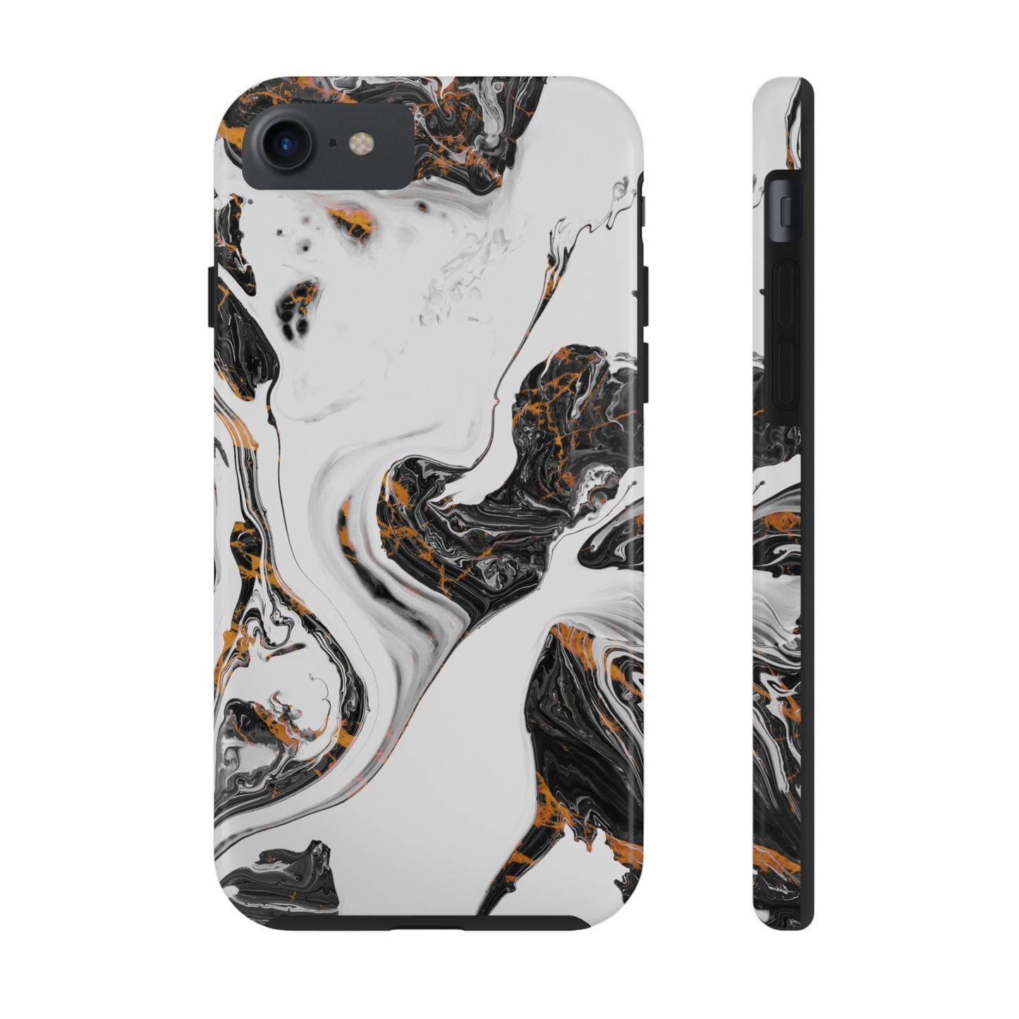 Misty Marble Tough iPhone Case