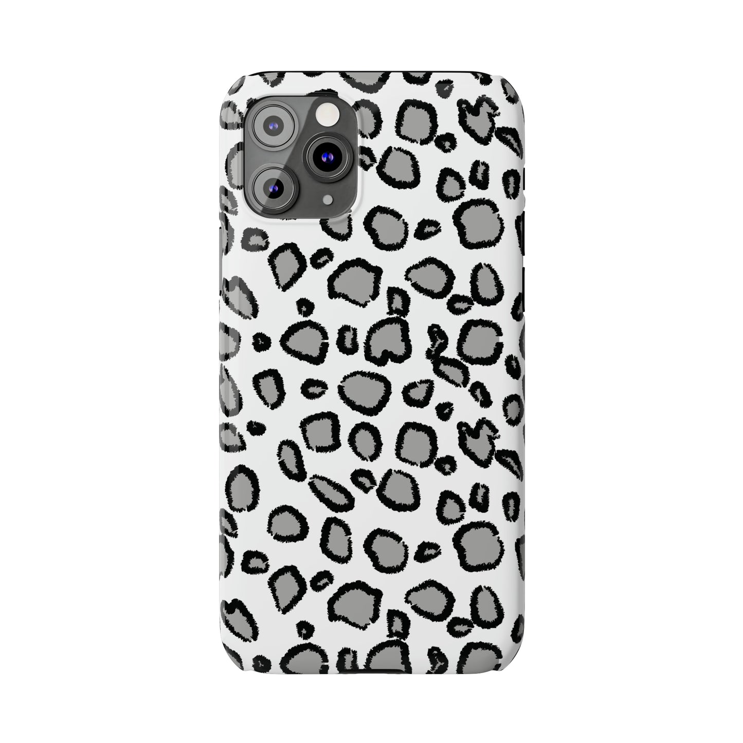 Snow Leopard Snap Case