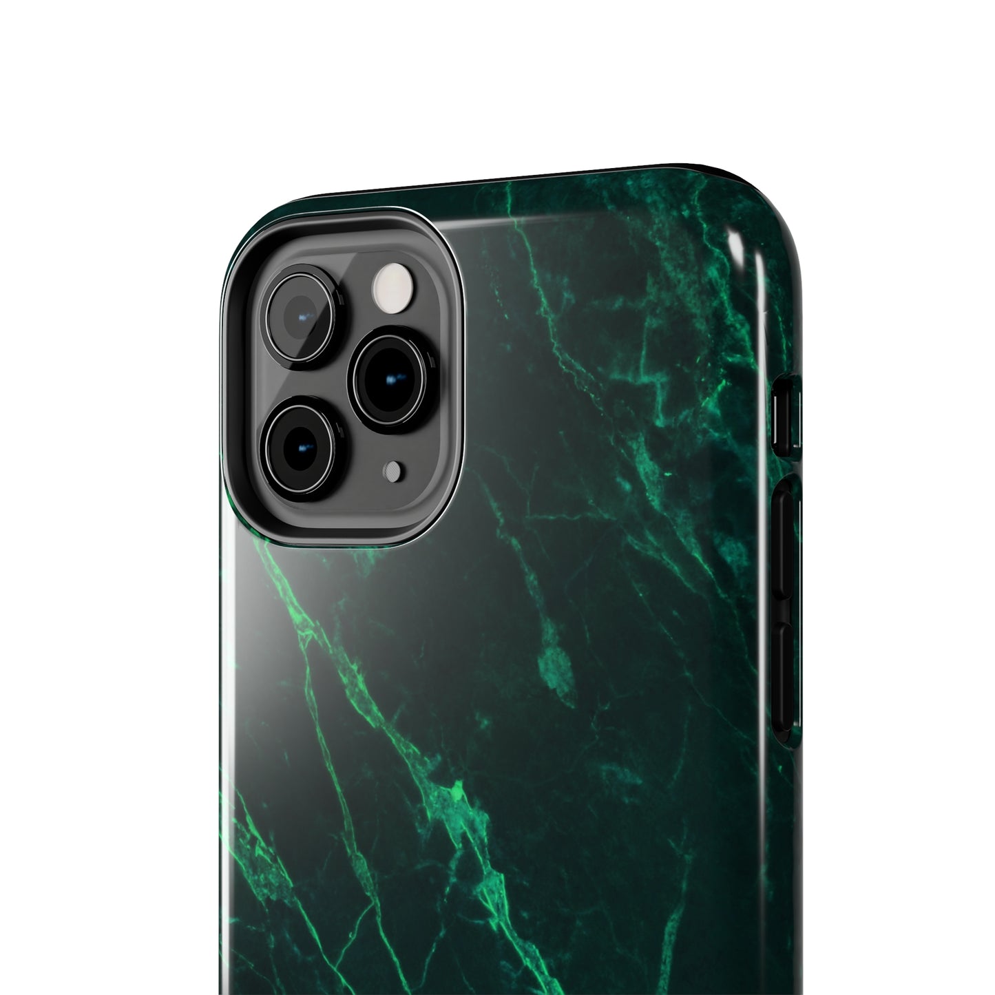 Dark green marble pattern Tough Case