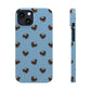 Pug Pattern Snap Case