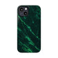 Dark green marble pattern Snap Case