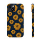 Sunflower Glimmer Snap Case