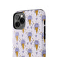 Blueberry Ice Cream Tough iPhone Case