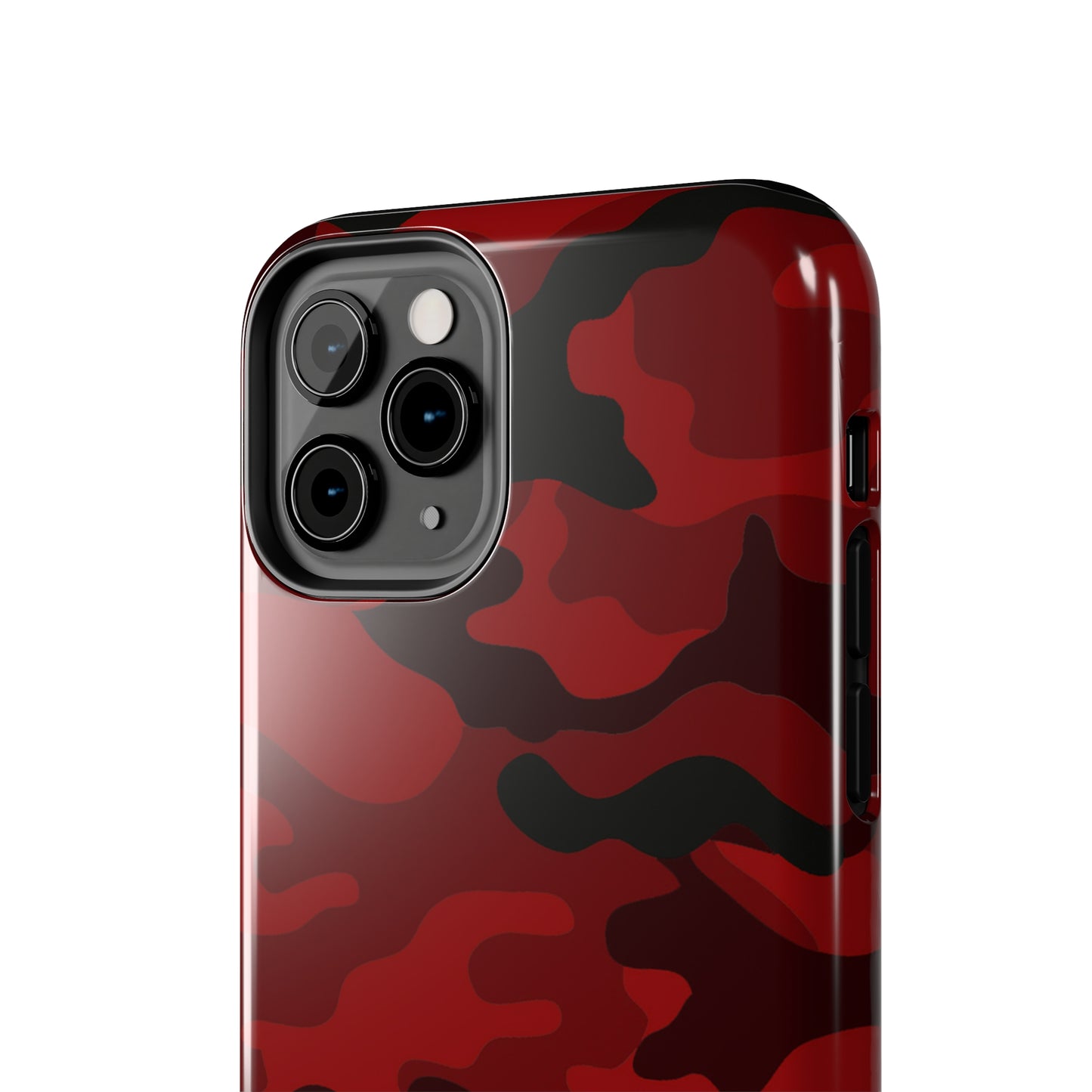 Red Camouflage Tough Case