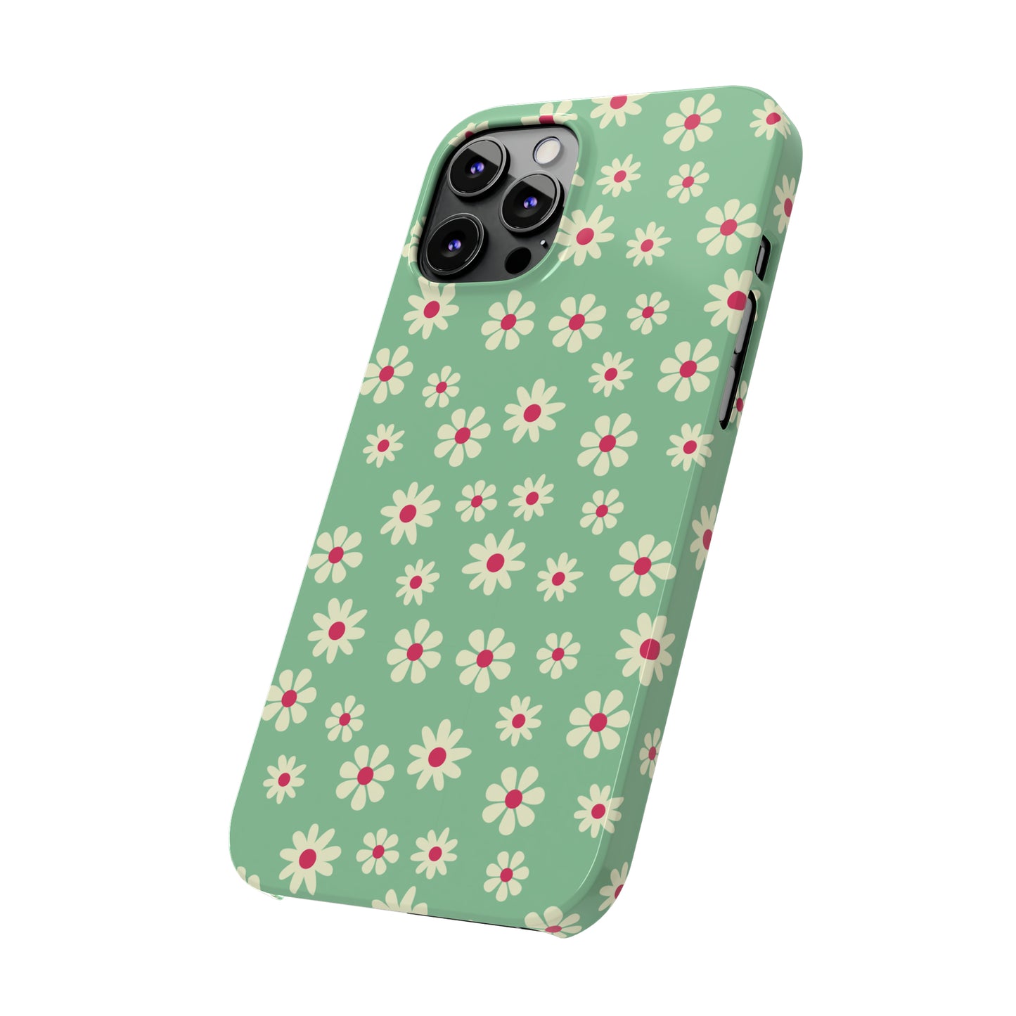 Retro Floral Snap Case