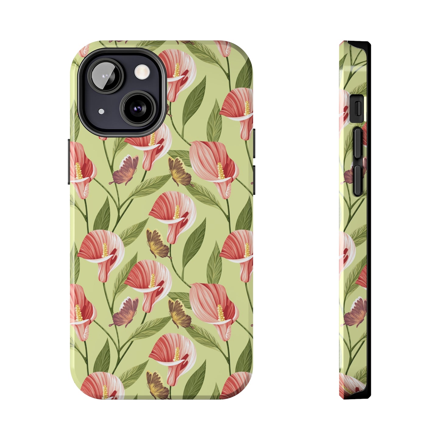 Lilies Tough iPhone Case