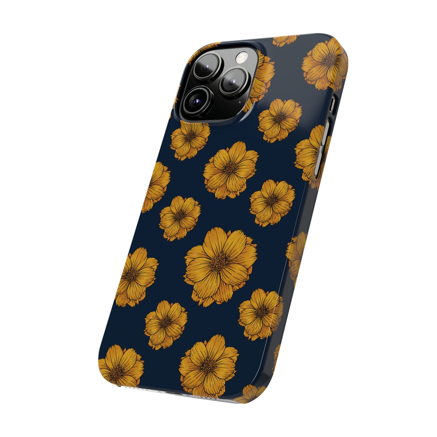 Sunflower Glimmer Snap Case