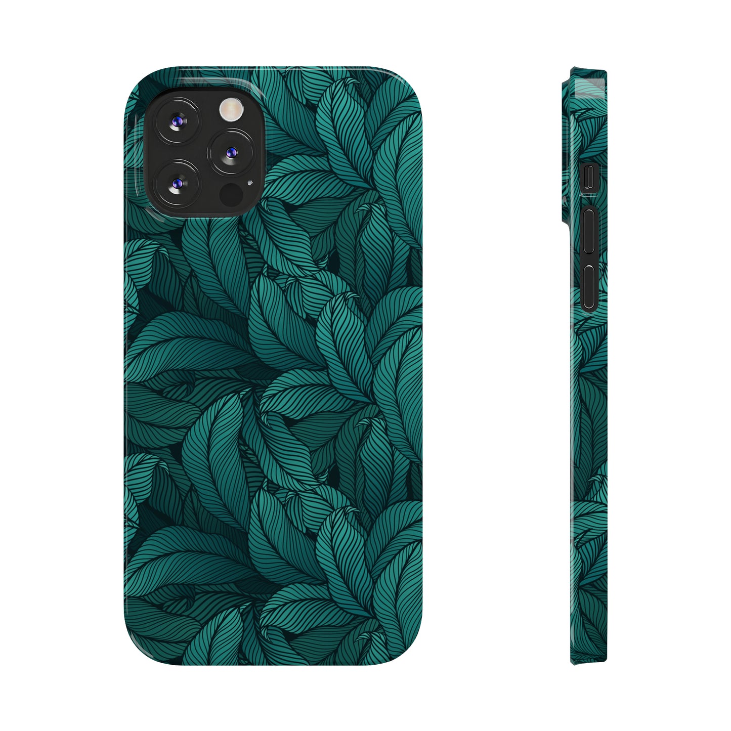 Tropical Leaves Snap Case