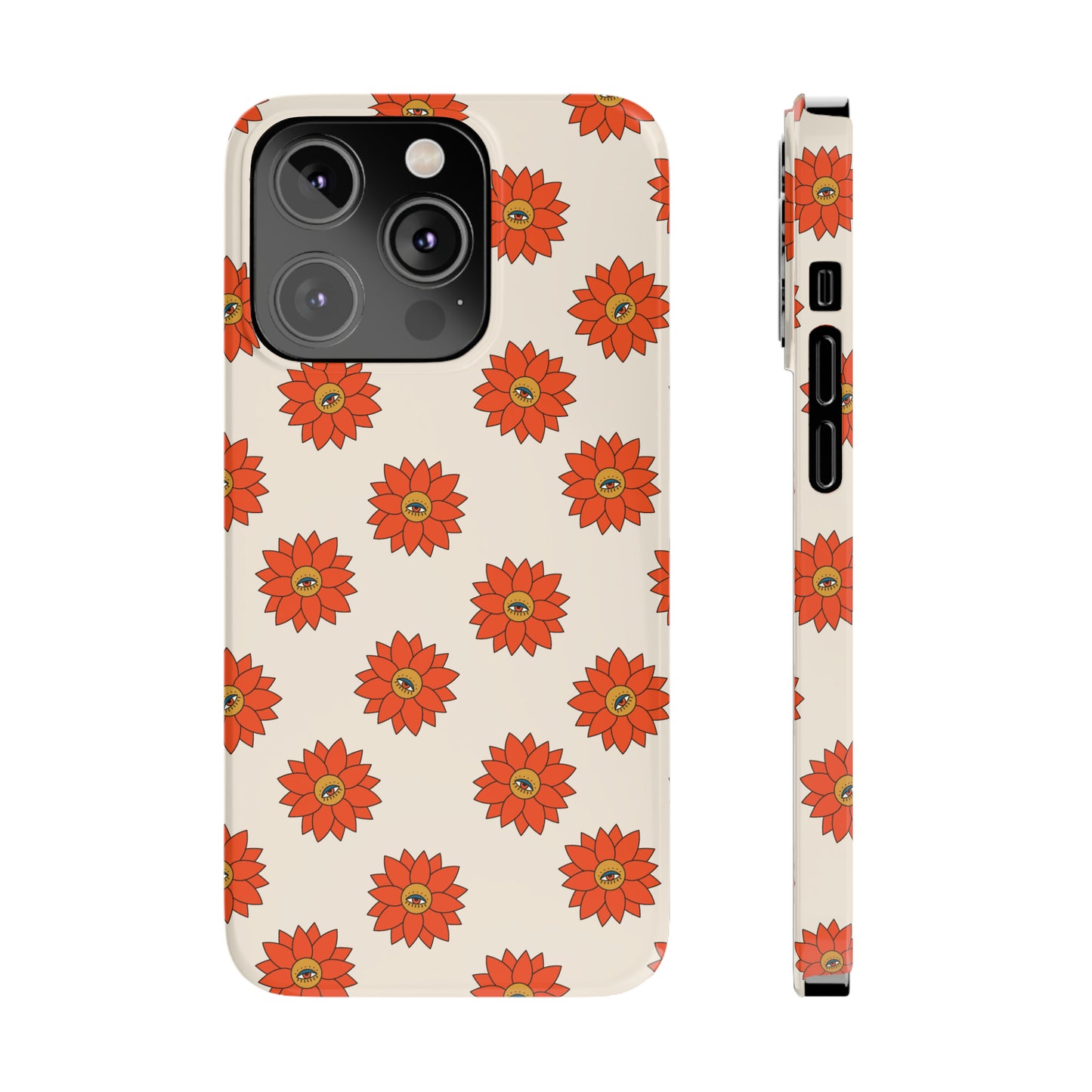 Psychedelic Garden Snap Case