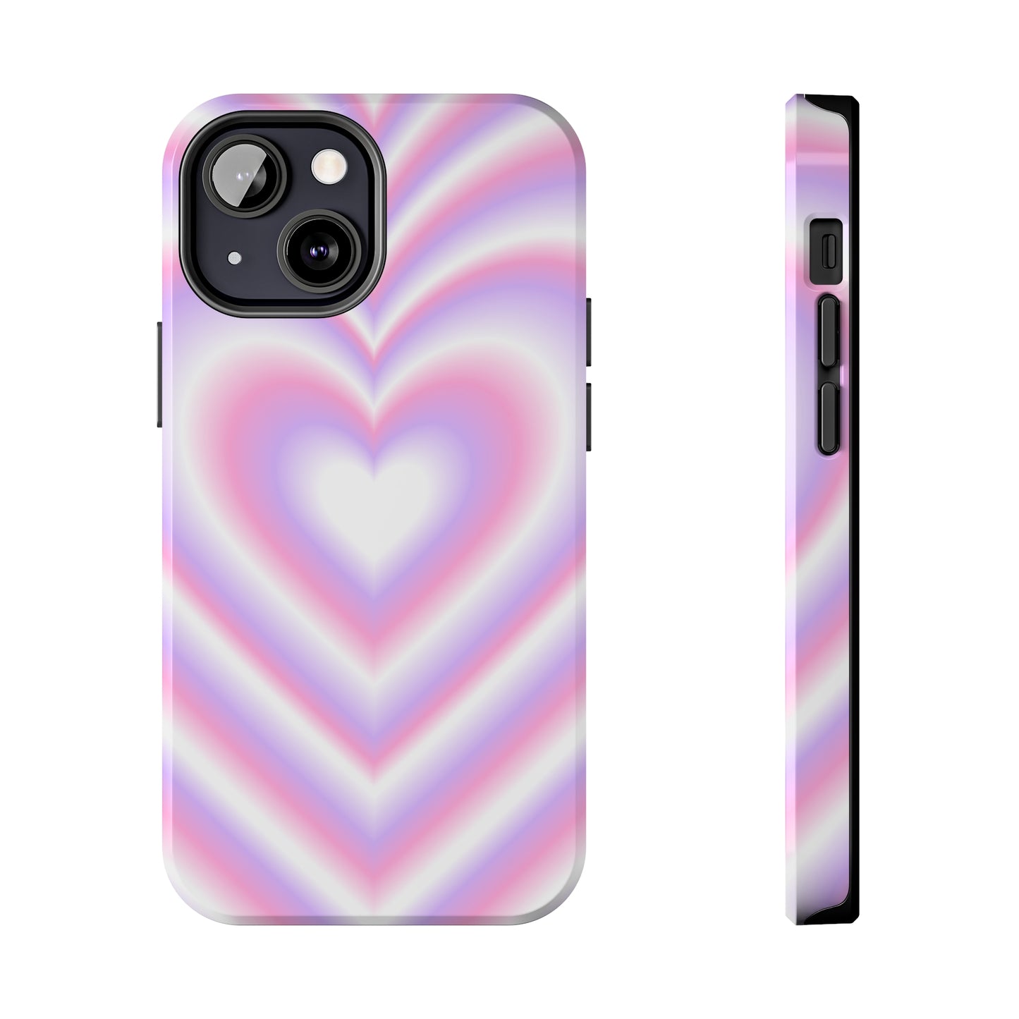 Blurred Heart Tough iPhone Case