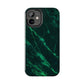 Dark green marble pattern Tough Case