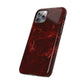 Red stone pattern Snap Case