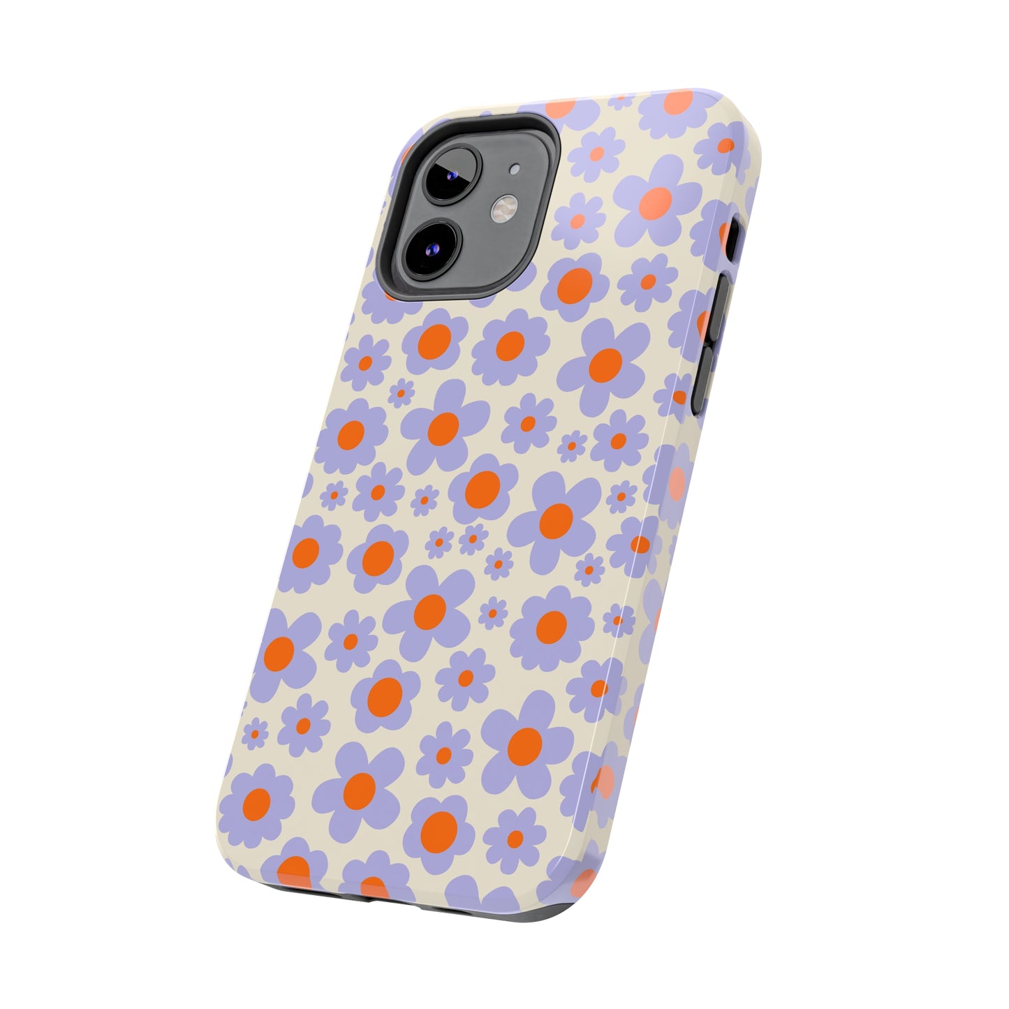 Groovy Flowers Tough iPhone Case