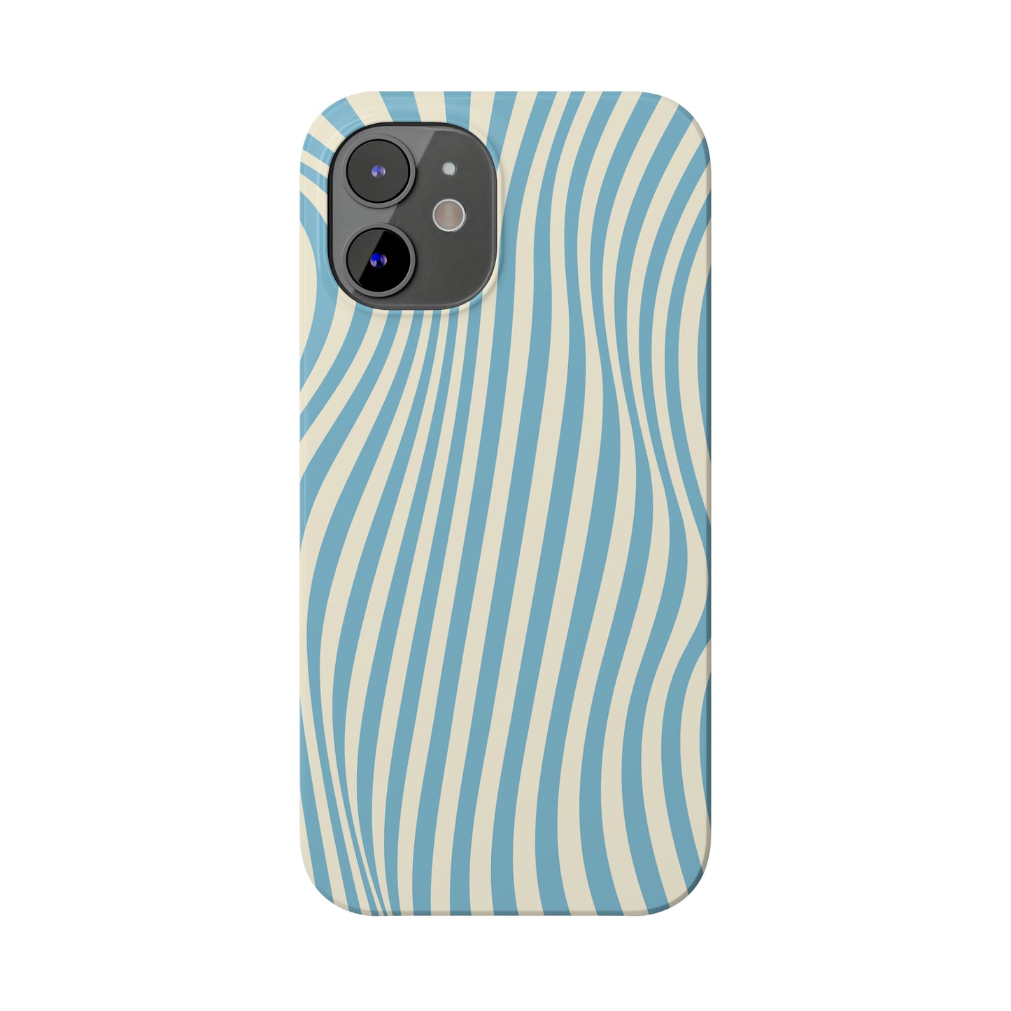 Aqua Swirl Snap Case