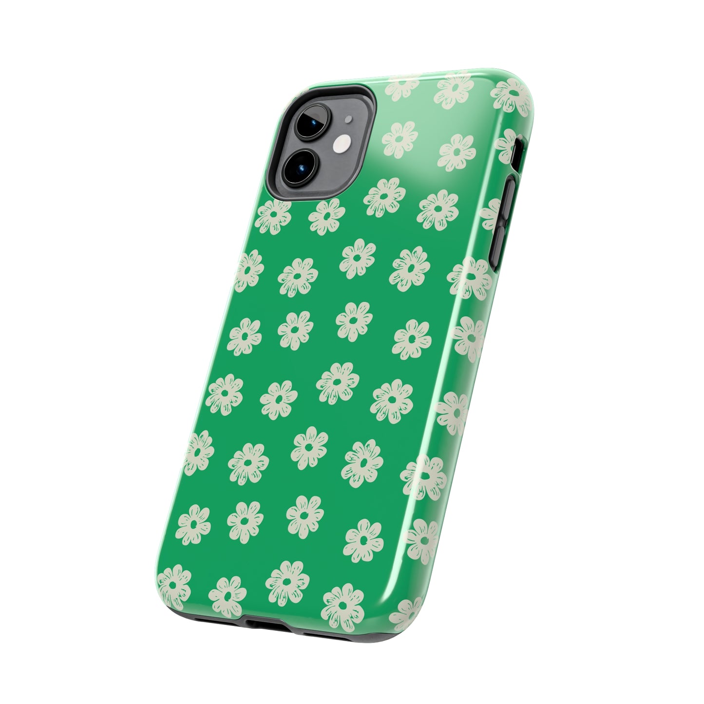 Retro Floral Tough iPhone Case