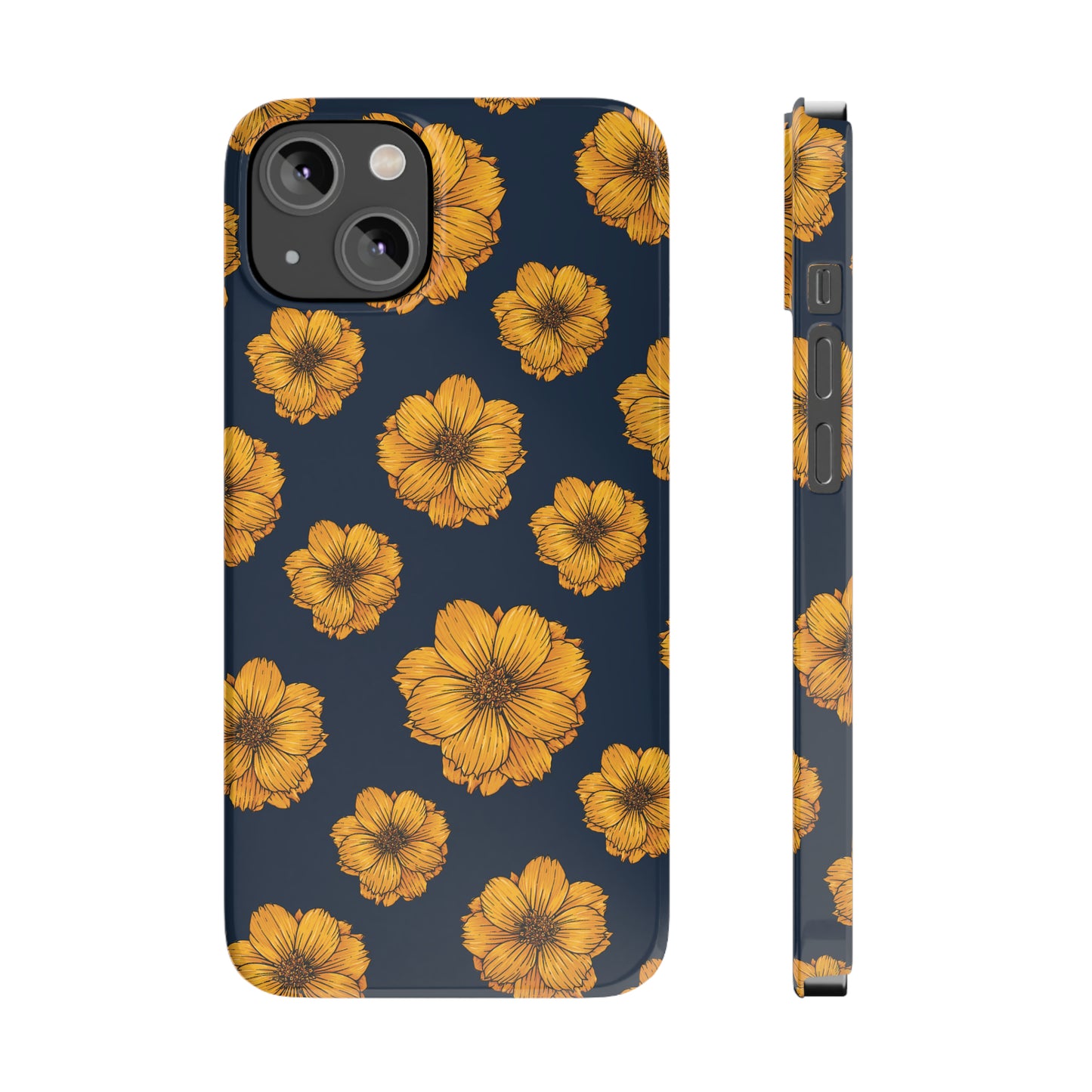 Sunflower Glimmer Snap Case