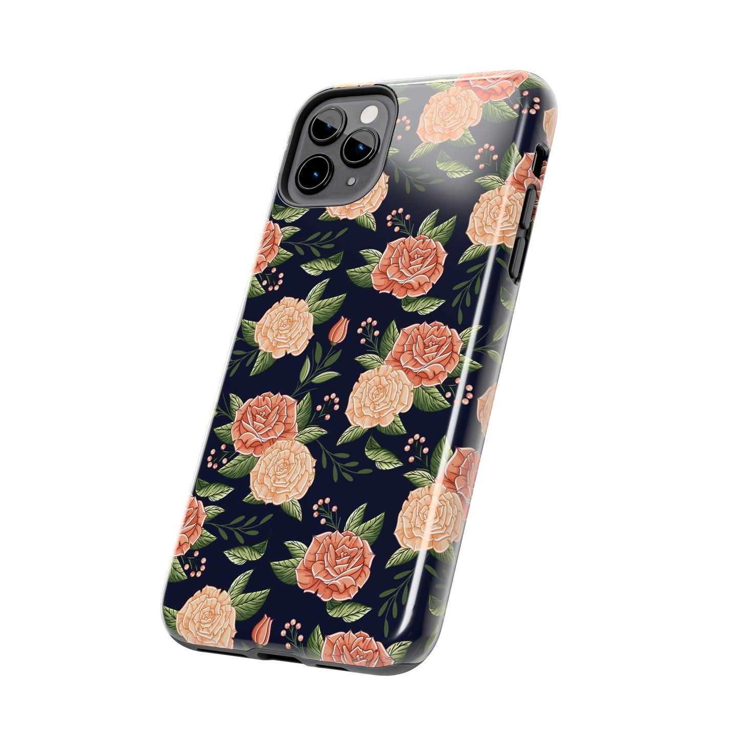 Vintage Rose Tough iPhone Case