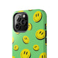 Acid Smiles Tough iPhone Case