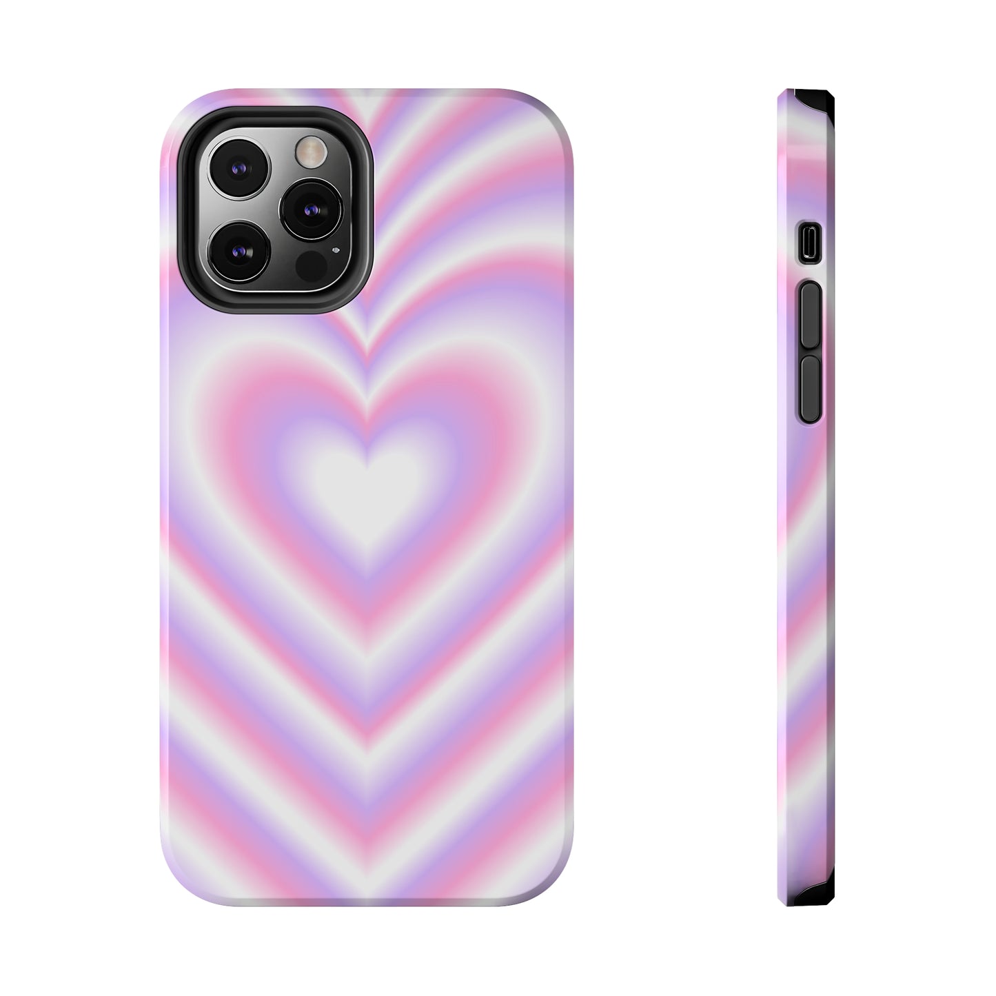 Blurred Heart Tough iPhone Case