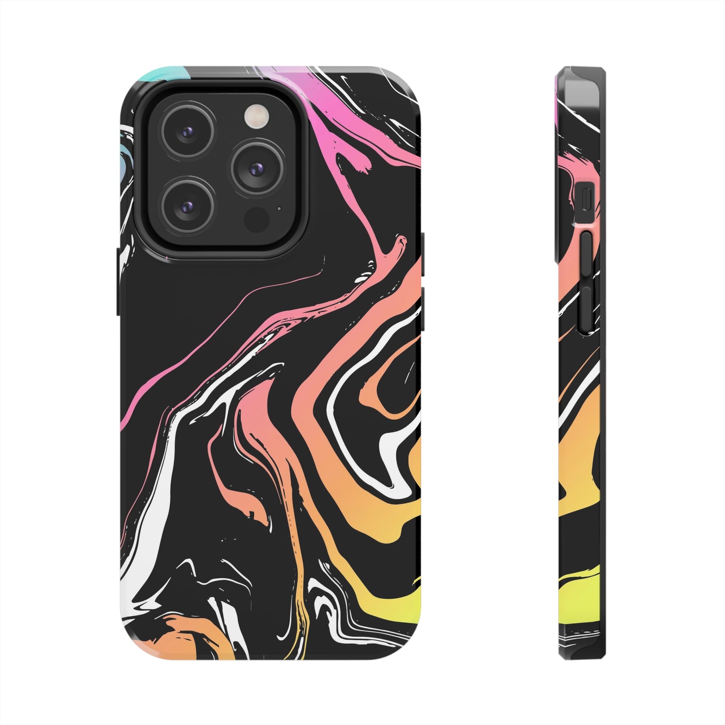 Acid marble pattern Tough Case