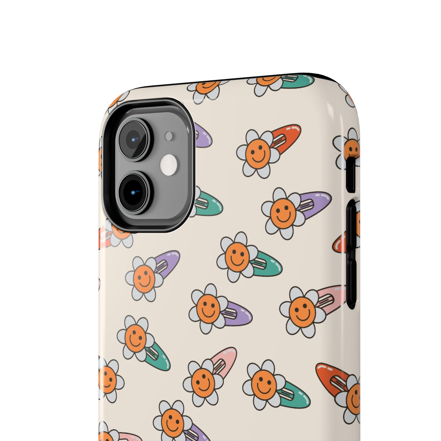 Daisy Clips Tough iPhone Case