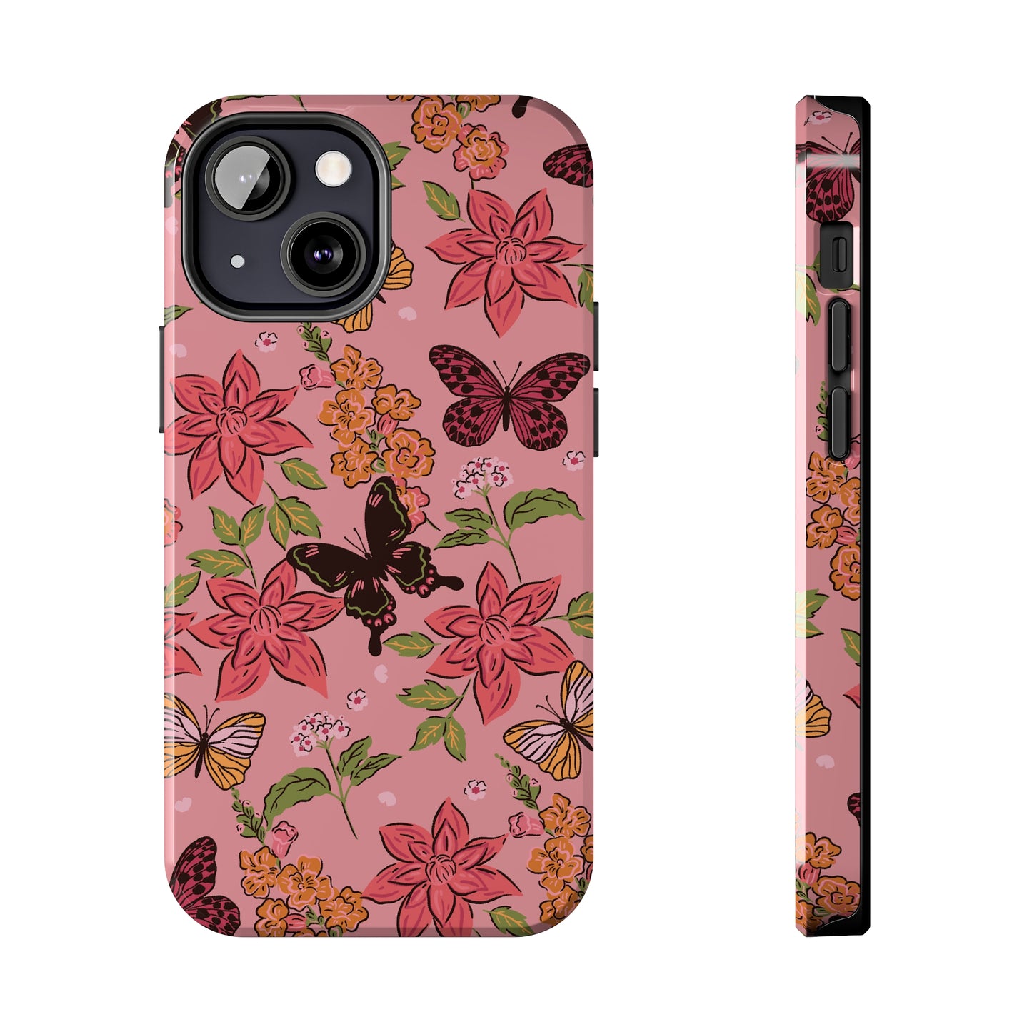 Butterflies Tough iPhone Case