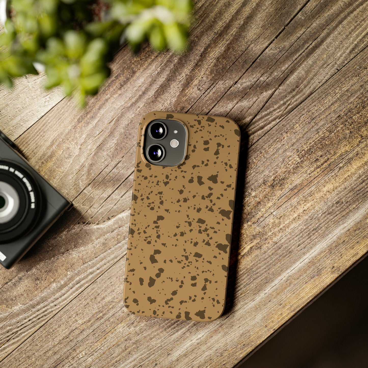 Fawn Terrazzo Snap Case