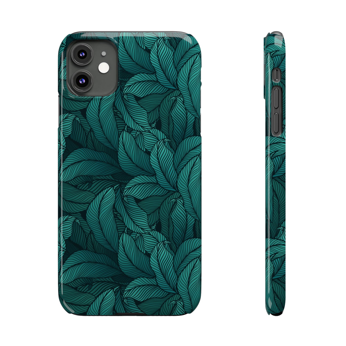 Tropical Leaves Snap Case