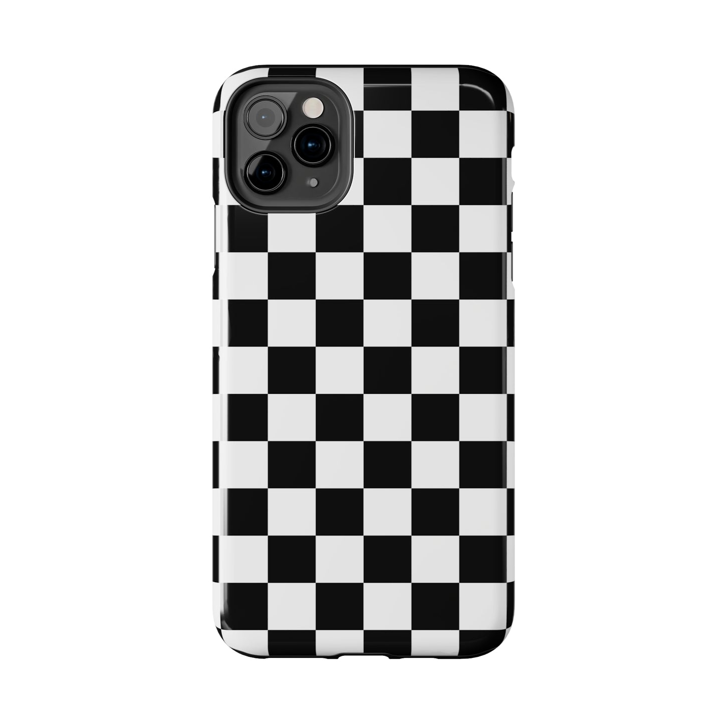 Black and white checks Tough Case