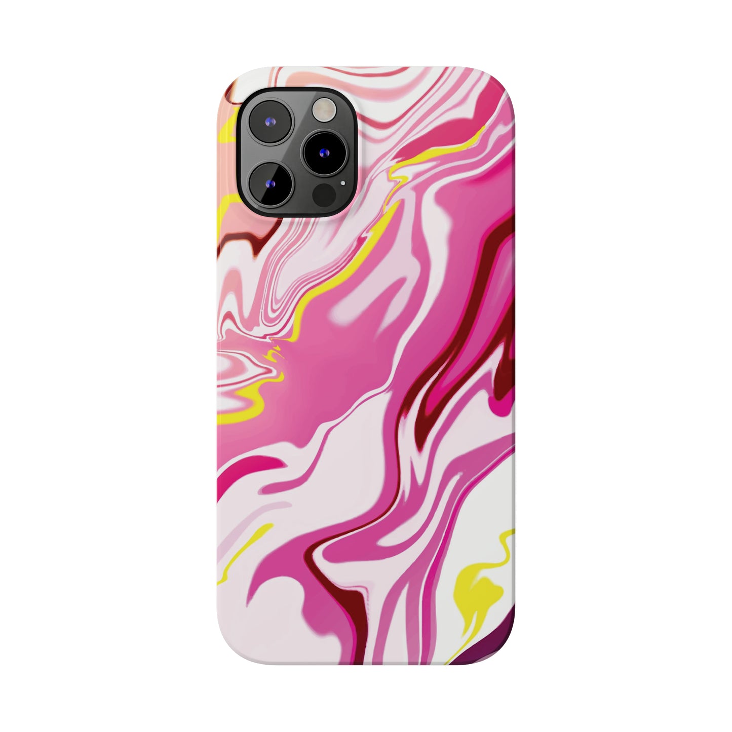 Acid marble pattern Snap Case