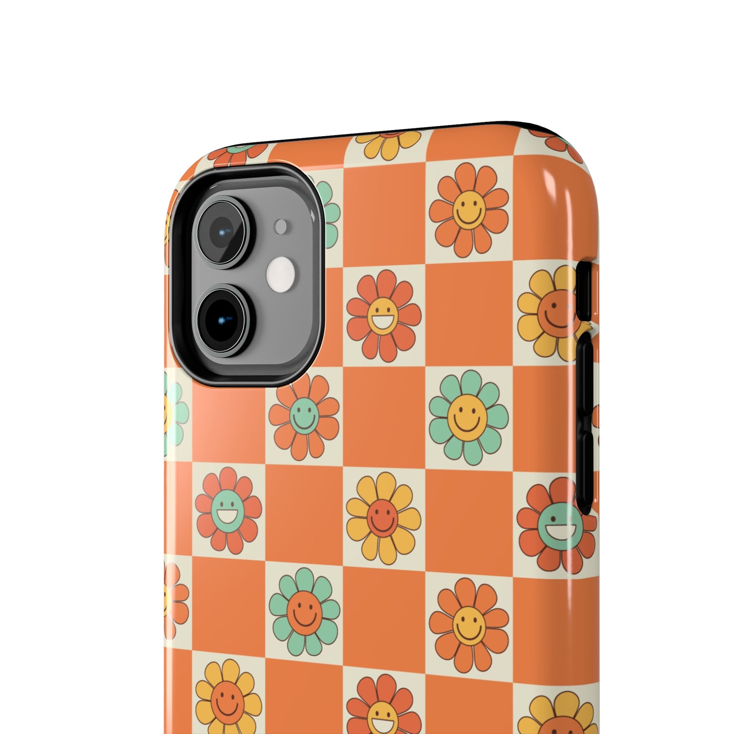 Retro Daisies Tough iPhone Case