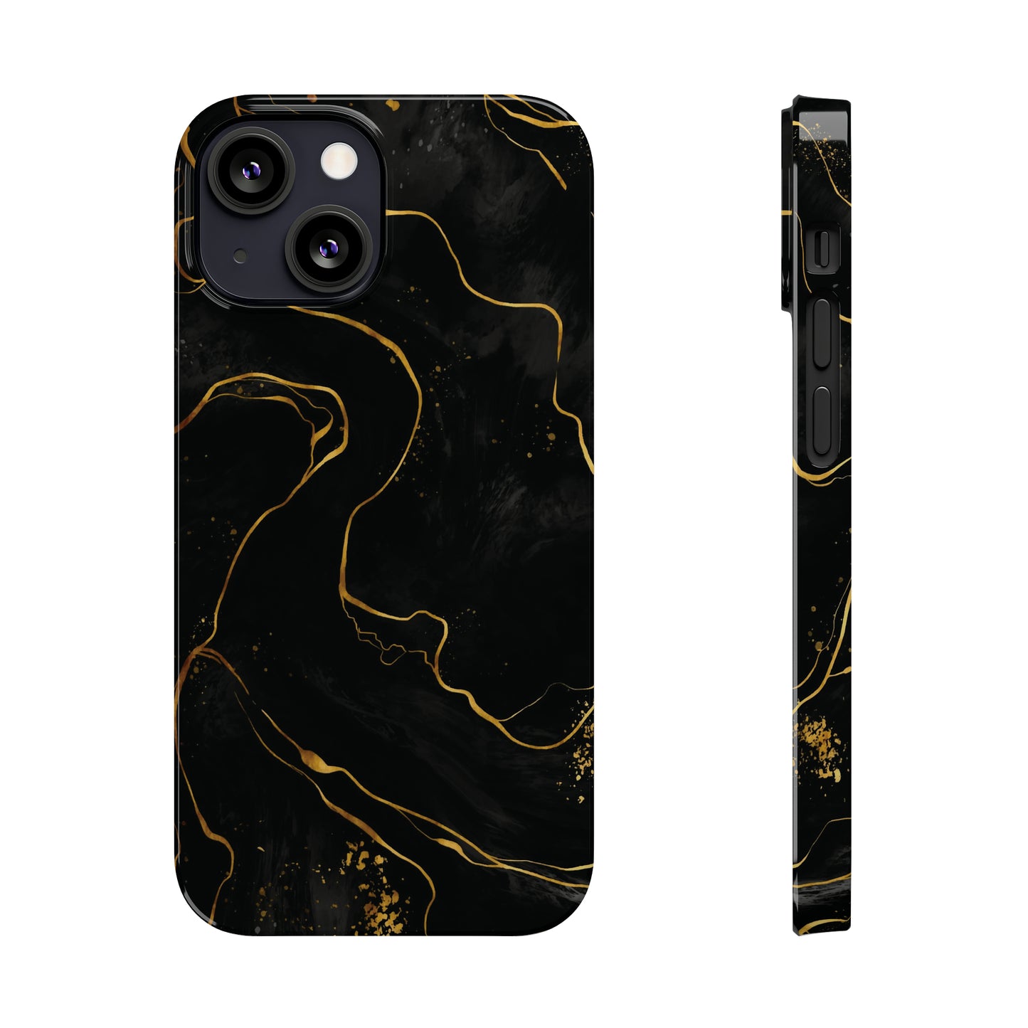 Black Mirage Snap Case