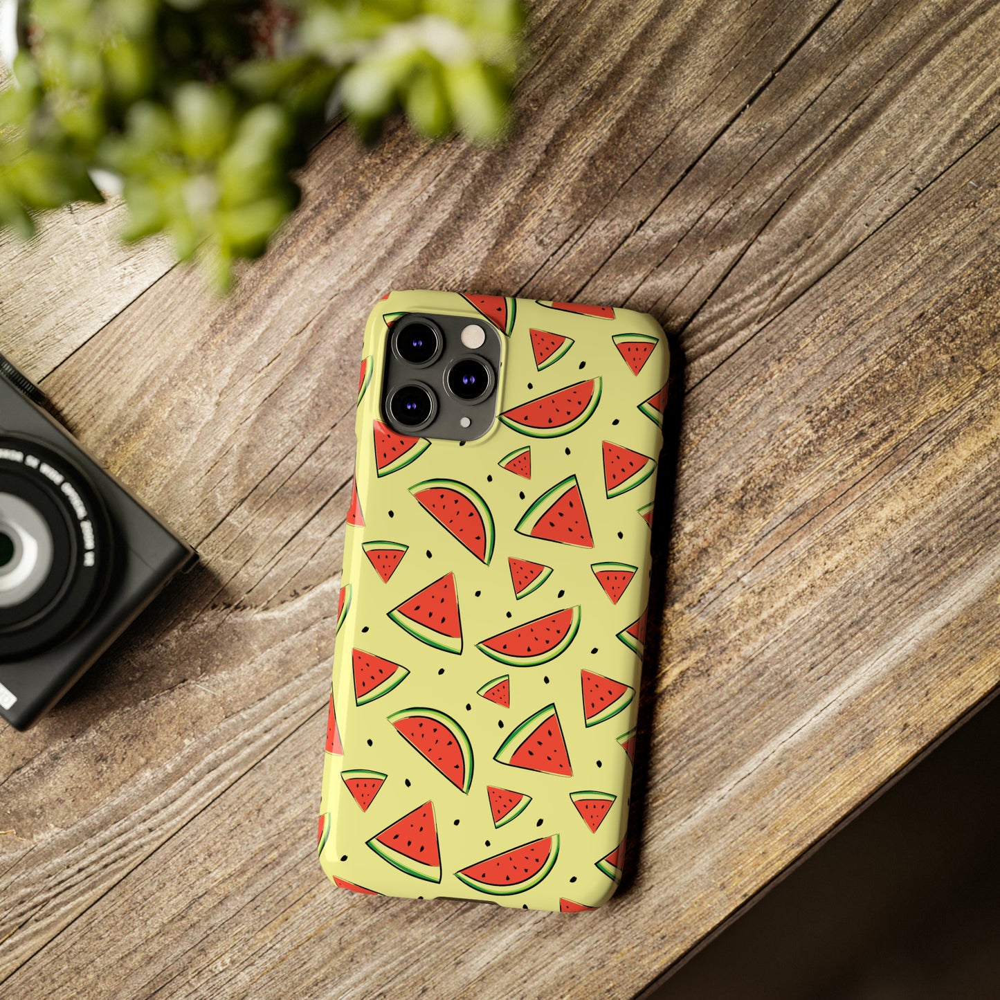 Watermelon Pattern Snap Case