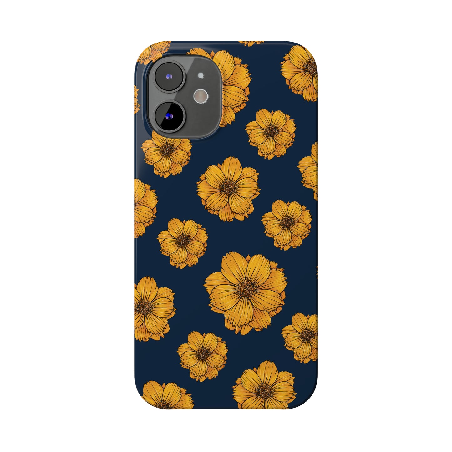 Sunflower Glimmer Snap Case