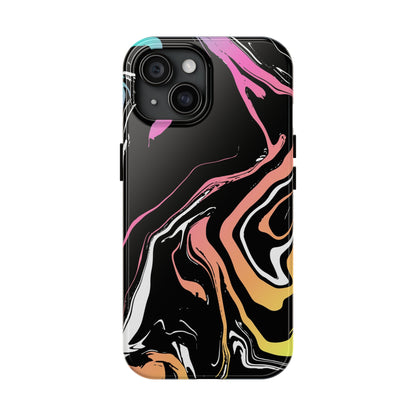 Acid marble pattern Tough Case