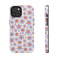 Groovy Flowers Tough iPhone Case