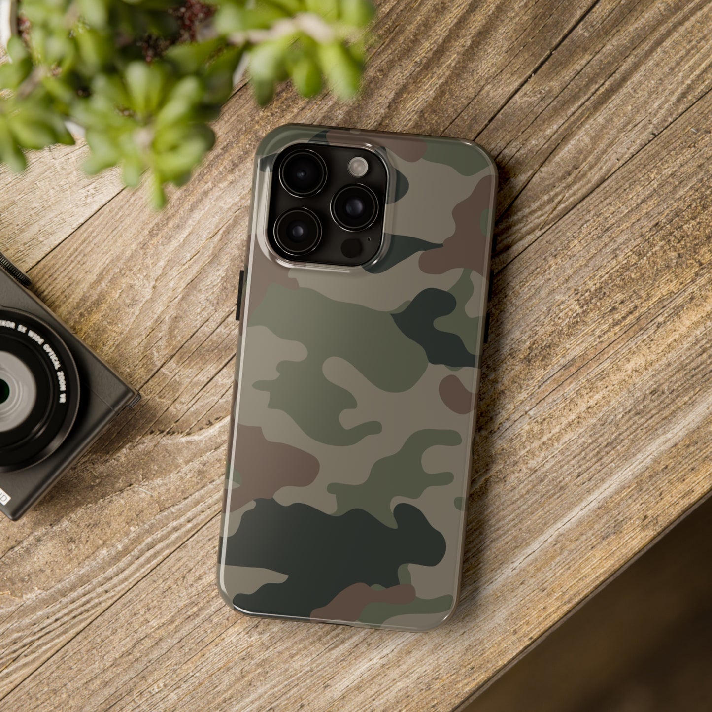 Dark Camouflage Tough Case