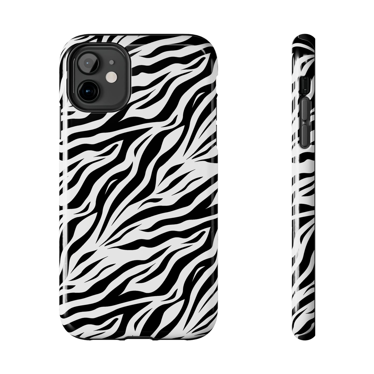 White Bengal Tiger Tough iPhone Case