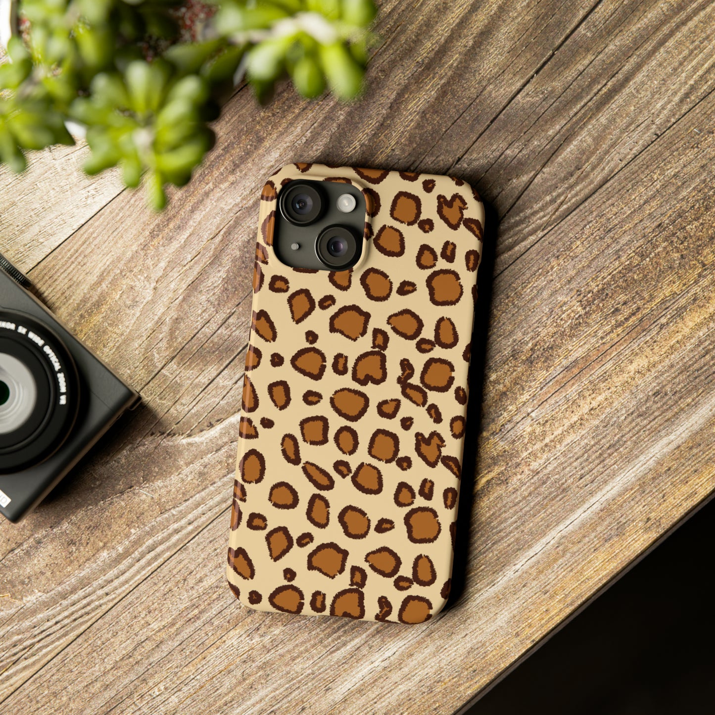 Persian Leopard Snap Case