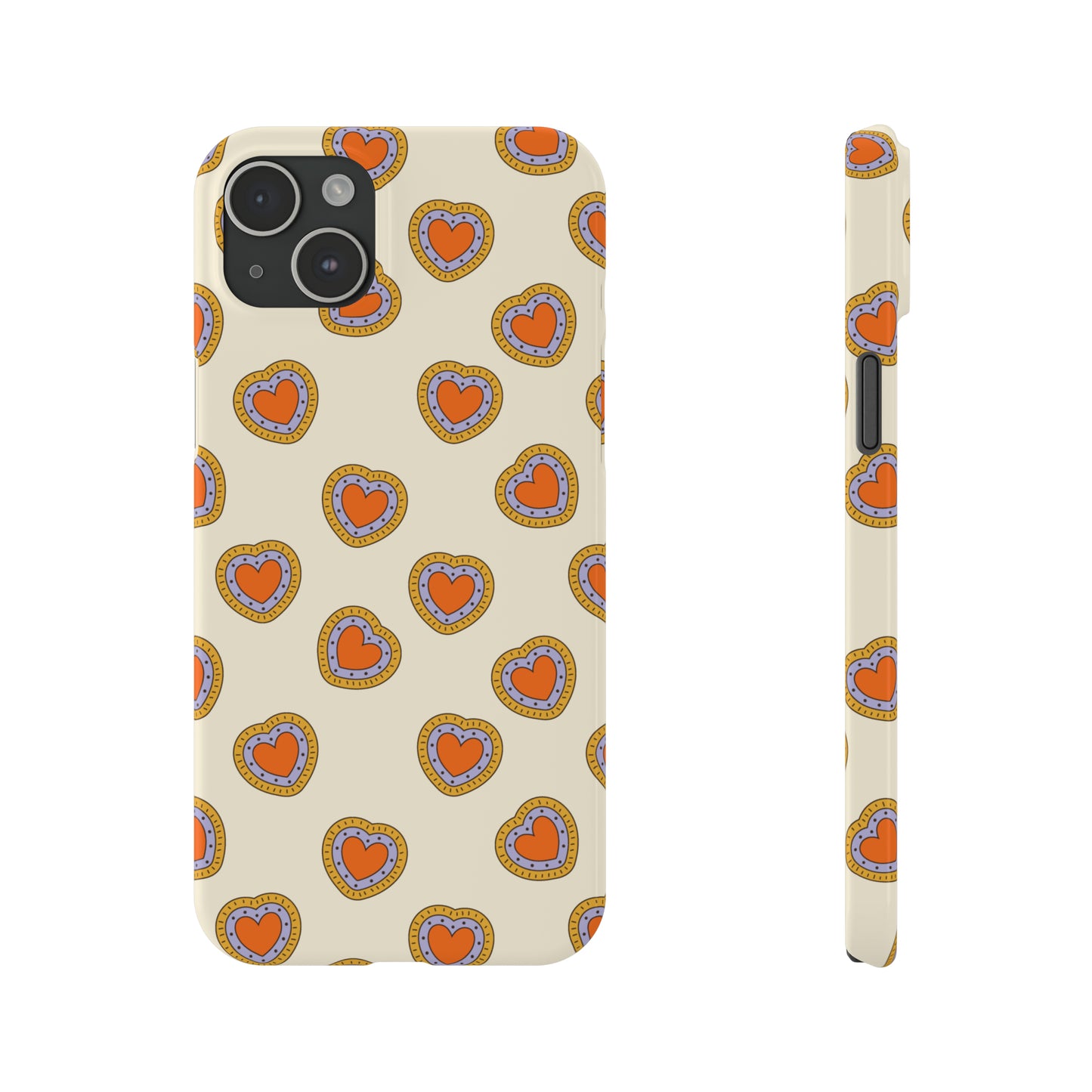 Groovy Heart Snap Case